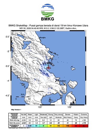 Gempa Bumi Terkini