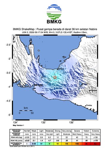 Gempa Bumi Terkini