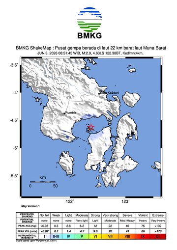 Gempa Bumi Terkini