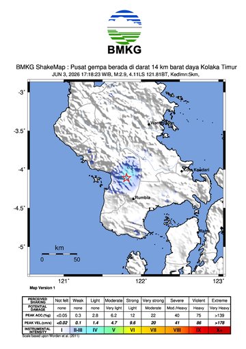 Gempa Bumi Terkini