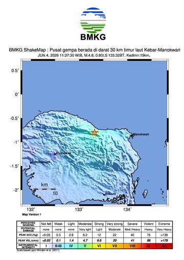 Gempa Bumi Terkini