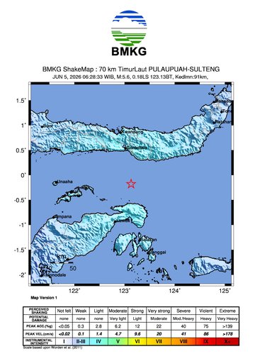 Gempa Bumi Terkini