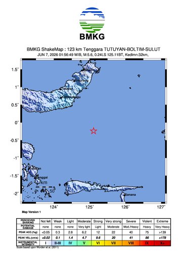 Gempa Bumi Terkini