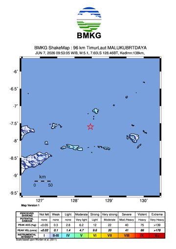 Gempa Bumi Terkini