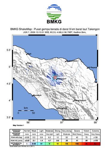 Gempa Bumi Terkini