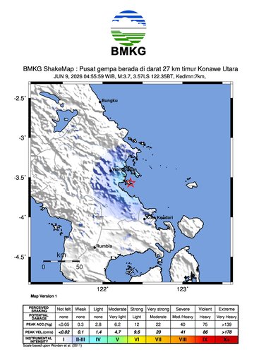 Gempa Bumi Terkini