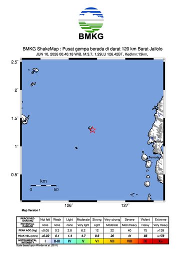Gempa Bumi Terkini