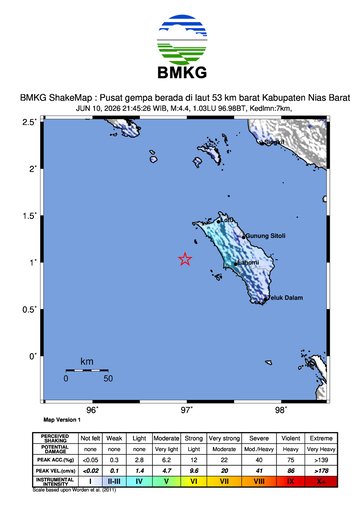 Gempa Bumi Terkini