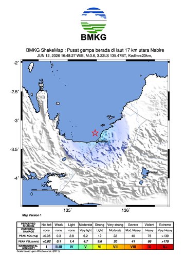 Gempa Bumi Terkini