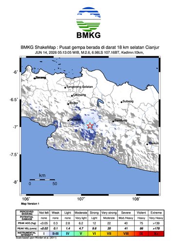 Gempa Bumi Terkini