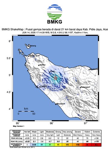 Gempa Bumi Terkini