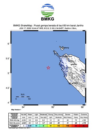 Gempa Bumi Terkini