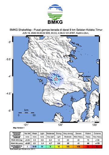 Gempa Bumi Terkini
