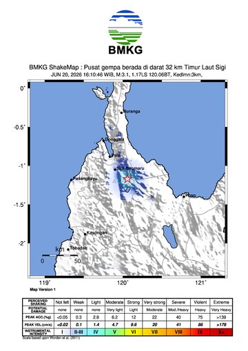 Gempa Bumi Terkini