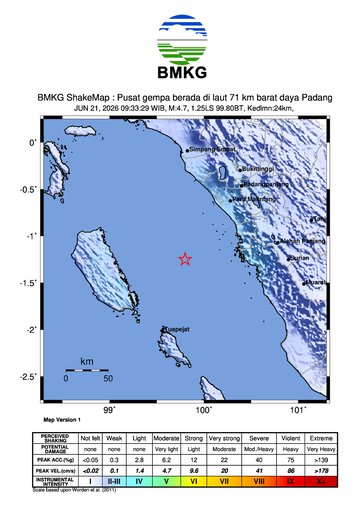 Gempa Bumi Terkini