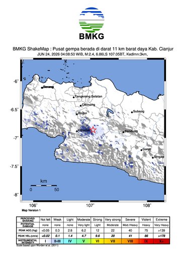 Gempa Bumi Terkini