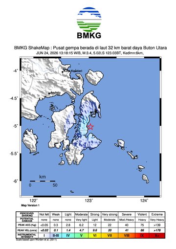 Gempa Bumi Terkini