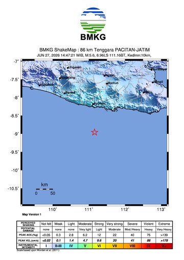 Gempa Bumi Terkini