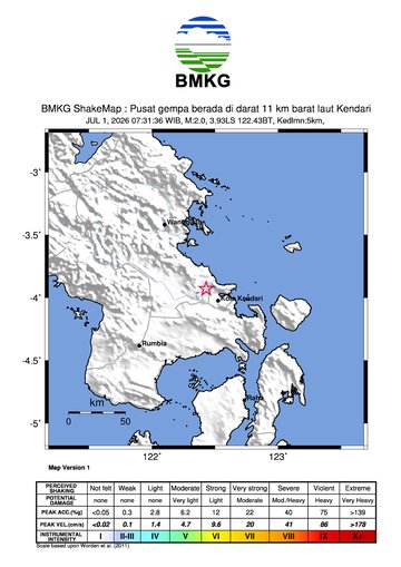 Gempa Bumi Terkini