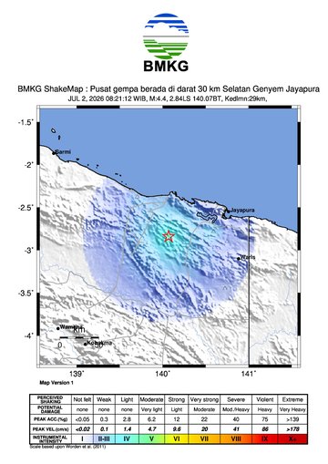 Gempa Bumi Terkini