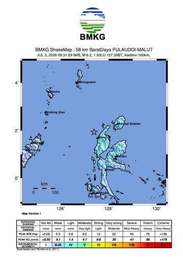 Gempa Bumi Terkini
