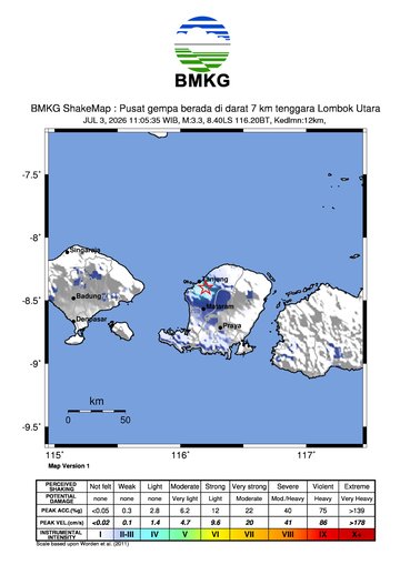 Gempa Bumi Terkini