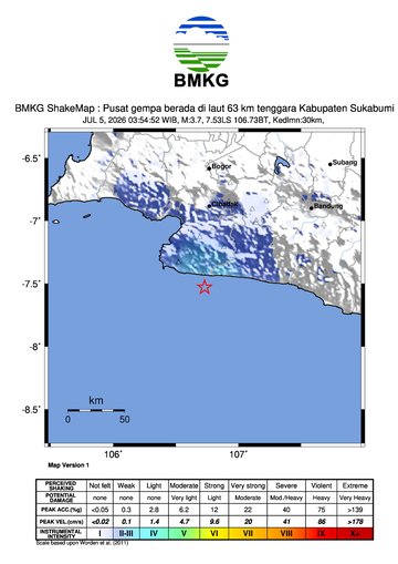 Gempa Bumi Terkini