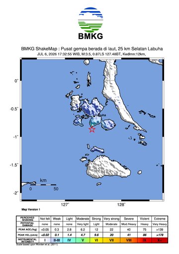 Gempa Bumi Terkini
