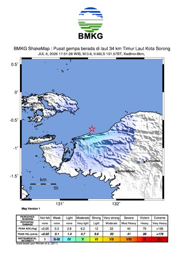 Gempa Bumi Terkini