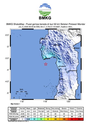 Gempa Bumi Terkini