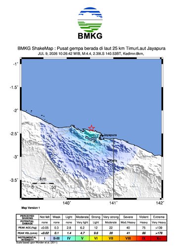 Gempa Bumi Terkini