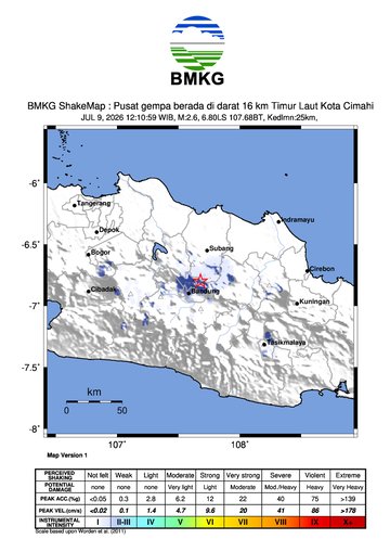 Gempa Bumi Terkini