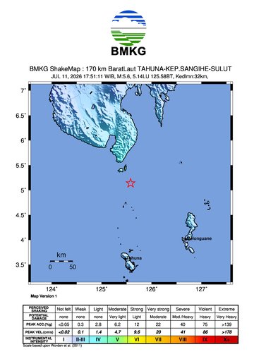 Gempa Bumi Terkini