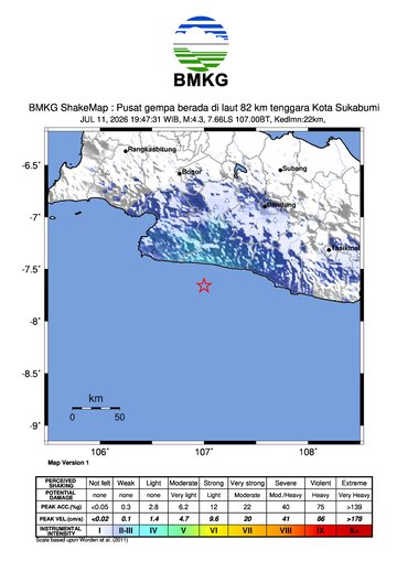 Gempa Bumi Terkini