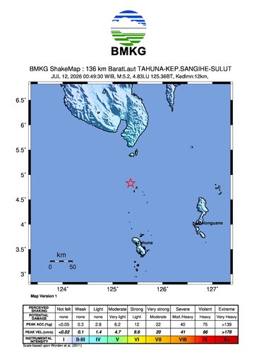Gempa Bumi Terkini