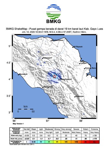 Gempa Bumi Terkini