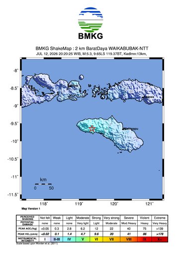Gempa Bumi Terkini