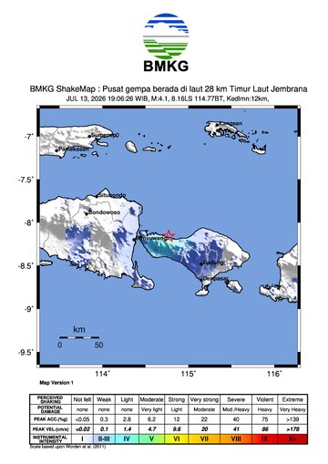 Gempa Bumi Terkini