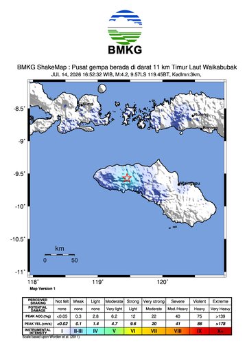Gempa Bumi Terkini
