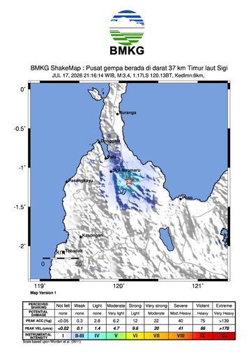 Gempa Bumi Terkini